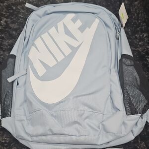 Nike Men's Light Blue and Black Backpack